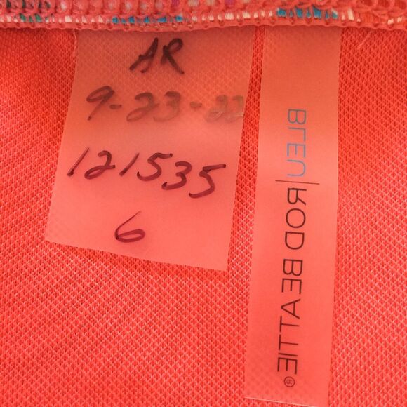 Bleu Rod Beattie String Bikini Bottom Floral Paisley Swimwear - Picture 9 of 9